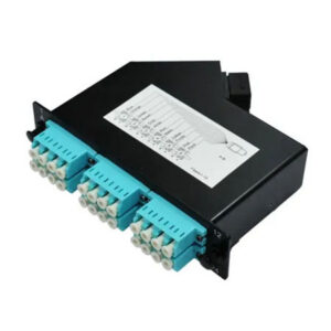 Cassette BKT LGX FO, OM3, 6xLCdx/PC-1xMPO12m, Type A, Low Loss, black