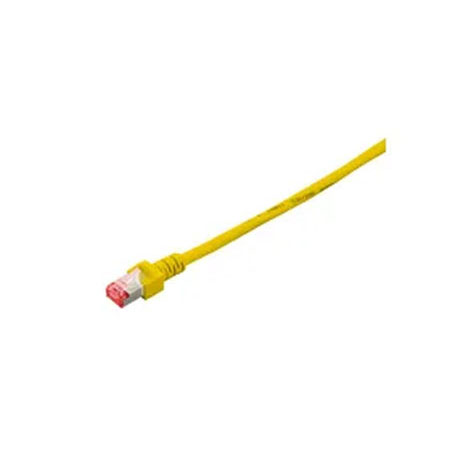 BKT SF/UTP cat.6 patch cord  LSOH yellow RJ45 molded plug 3m