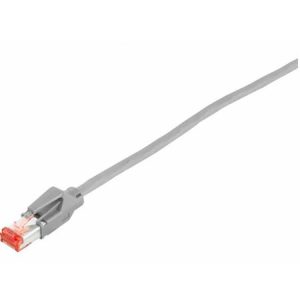 Patch cord BKT RJ45, cat.6A, S/FTP LSHF, plug BKT crimped, grey, 0.5m