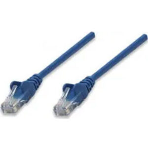 BKT U/UTP cat.6 patch cord LSOH blue RJ45 molded plug 0,5m