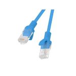 Patchcord RJ45/RJ45 cat. 6, UTP, connector molded, blue , 1 m