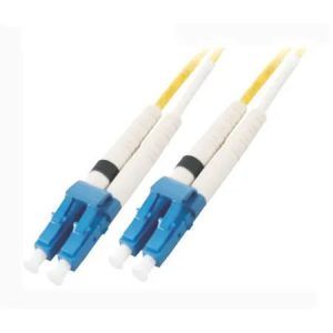 Patchcord BKT FO Standard, OS2 G.652.D, duplex, LC/UPC-LC/UPC, 15m