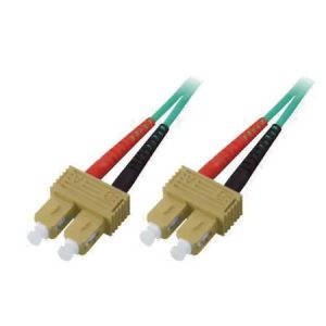 Patchcord BKT FO Standard, OM4, duplex, SC/PC-SC/PC, 10m