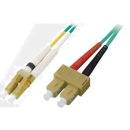 Patchcord BKT FO Standard, OM4, duplex, LC/PC-SC/PC, 2m
