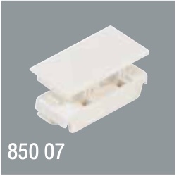 ELEMENT FIXARE PRIZA PENTRU CANAL DE CABLU DE 85X50 mm
