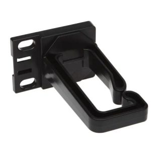 BKT plastic Cable holder with heightened flexibility 1U, 40x80mm