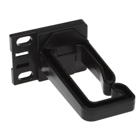 BKT plastic Cable holder with heightened flexibility 1U, 40x80mm