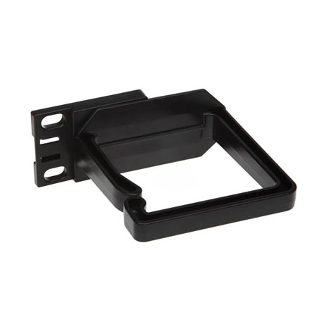 BKT plastic Cable holder with heightened flexibility 1U, 80x80mm