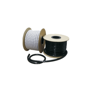TUB SPIRALAT pentru ORGANIZAREA SI PROTEJAREA CABLURILOR diametru interior 25mm - GRI SAU NEGRU