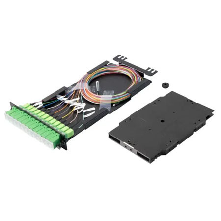 Module BKT LGX RJ45, 6xSlot keystone BKT RJ45, empty, black