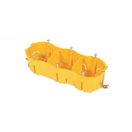 Flush mount box BKT 3P for empty walls
