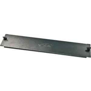 BKT blanking panel 2U RAL 9005 BLACK (metal) screw installation