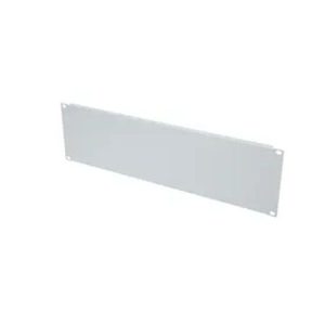 BKT blanking panel 1U RAL 7035 GREY (metal) screw installation