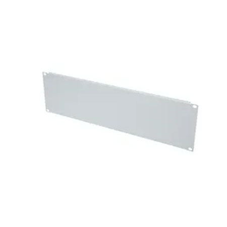 BKT blanking panel 2U RAL 7035 GREY (metal) screw installation