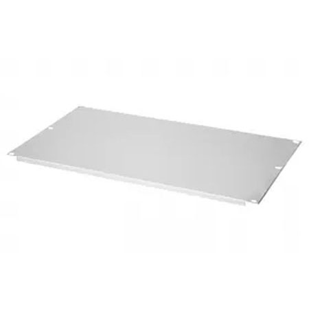 BKT blanking panel 3U RAL 7035 GREY (metal) screw installation