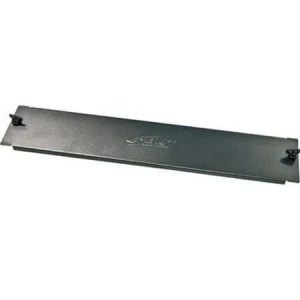BKT blanking panel 1U RAL 9005 BLACK (metal) screw installation