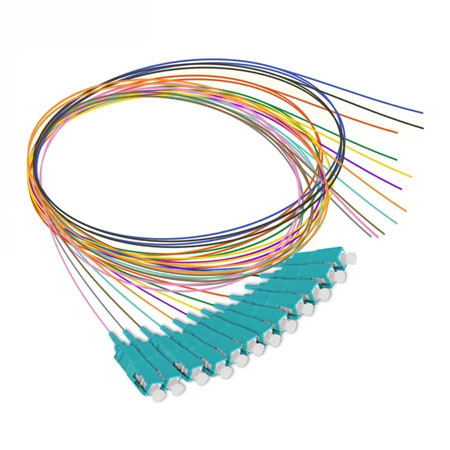 Pigtail BKT FO Standard, OM3, SC/PC, 2m, easy strip, colour (12pcs/package)