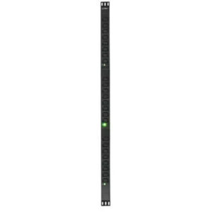BKT vertical power distribution unit three phase 24xNF C61-314, plug IEC 60309 32A/400V, 3 x LED control light, PDU length L=1275mm, cable 3.0m