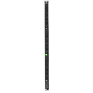 BKT vertical power distribution unit three phase 24xIEC320 C13, plug IEC 60309 32A/400V, 3 x LED control light, PDU length L=1011mm, cable 3.0m