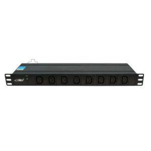 BKT DUAL Power distribution unit 19" 1U, 16xIEC 320 C13, front 8xIEC 320 C13, back 8xIEC 320 C13, LED control,IEC320 C20 16A/250V power plug (built-in), no power cable included