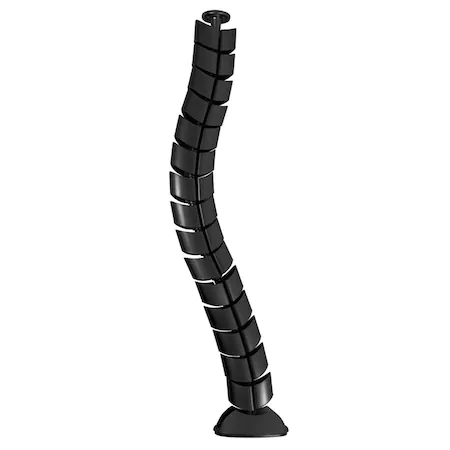 TUB SPIRALAT (1m) pentru ORGANIZAREA SI PROTEJAREA CABLURILOR NEGRU