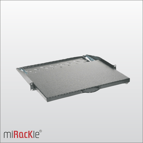 Tava Mobila 19inch Cu Prindere Fata, 1U, Adancime 300mm - RMSS 130