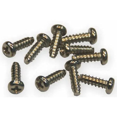 Self tapping screw (SMS) M2.2x6.5mm, pan head, PH1, ISO7049, DIN7981C (100pcs)