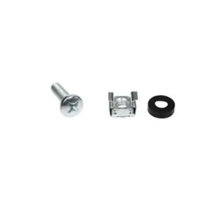 M6 cage nut & rack screw set  (20 x screws M6 + 20 x floating nuts + 20 x washers )