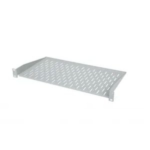 BKT fixed shelf 19", 1U, depth 250 mm, mounted on the front RAL 7035 GREY