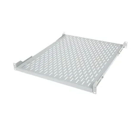 BKT fixed shelf 19", 1U, depth 650 mm, mounted at 4 points RAL 7035 GREY