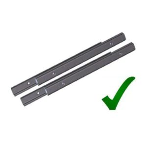 Telescopic ball bearing slides VENI-2 (2pcs)