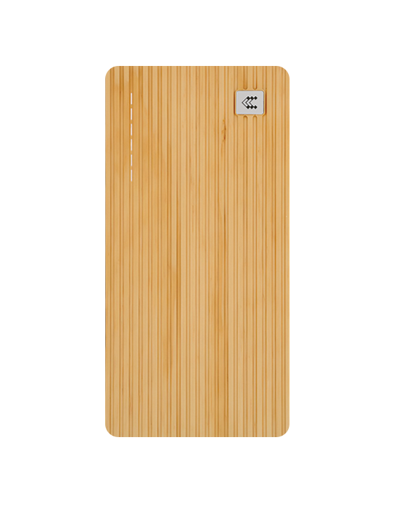 Panou frontal lemn de stejar pentru TeltoCharge, pentru priza type 2