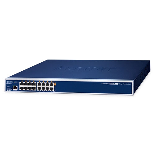 8-Port 10Gbps 95W 802.3bt PoE++ Managed Injector Hub
